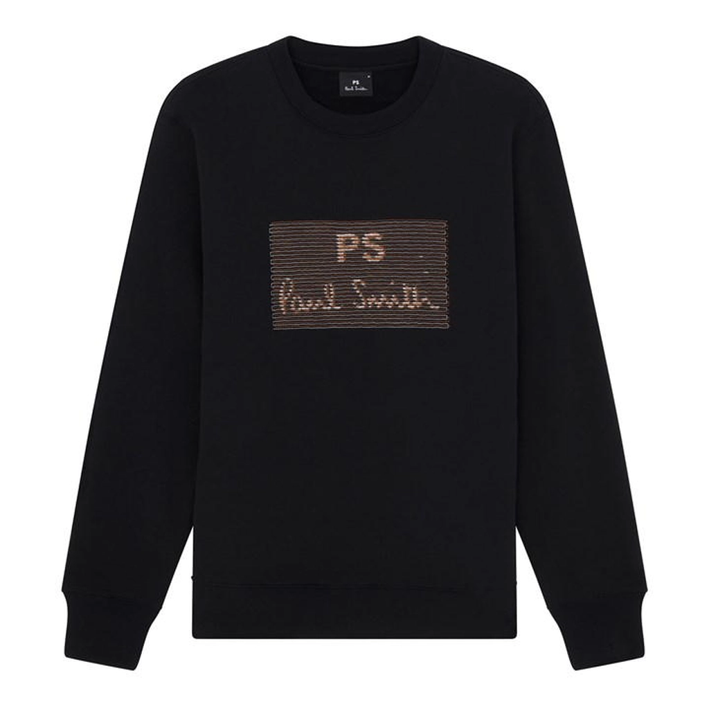 Paul Smith Embroidered Logo Sweater - Black